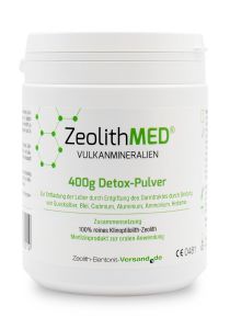 Zeolite Med 400g Detox Powder Ce Medical Device